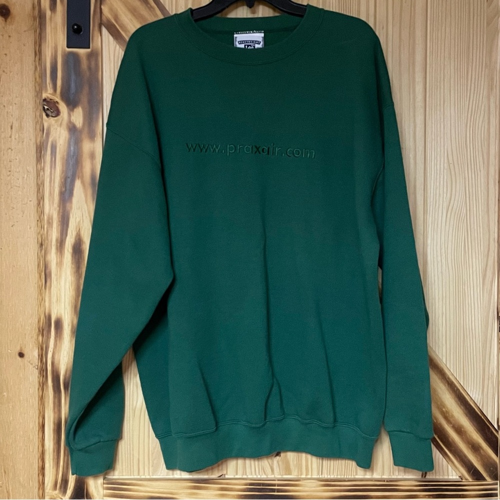 Vintage 90s Praxair Welding Supply Lee Heavyweight Sweatshirt Size XL/XXL